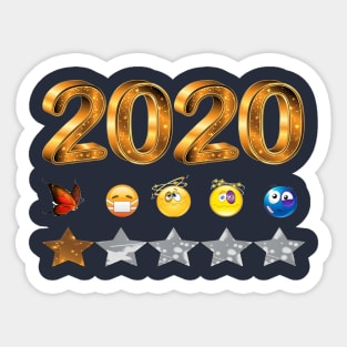 2020 Very Bad, Would Not Recommend Sticker